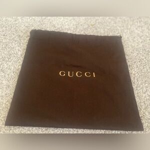 Gucci Brown Dust Bag 17” x 25”
